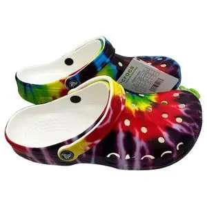 CROCS | Shoes | New Crocs Baya Tie Dye Clogs M 9 W 1 42 43  display picture 1
